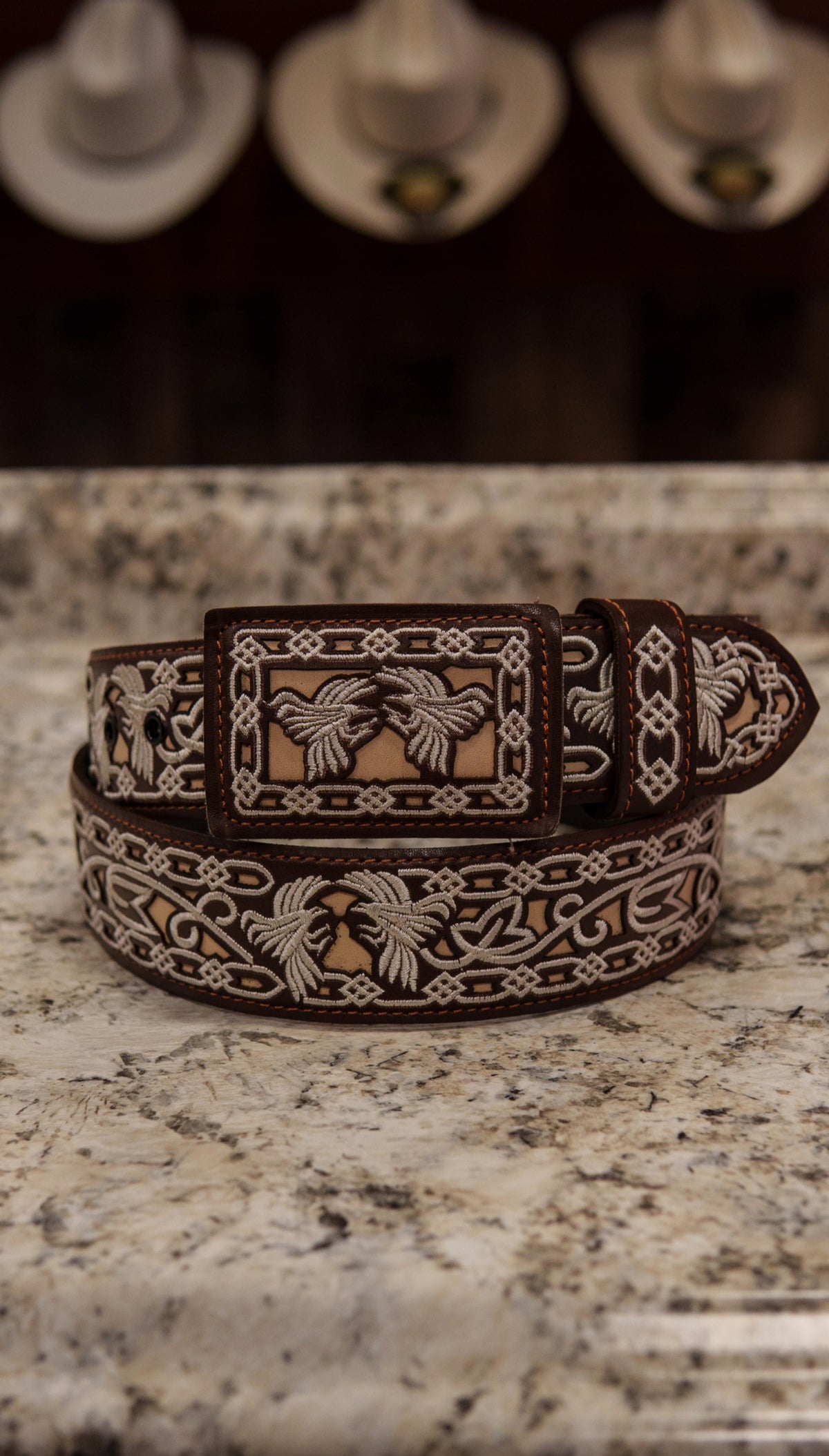 Men’s 2” Belt - Rooster Cage