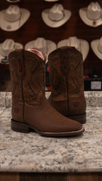 Rio Grande Men's Boots Filadelfia Crazy Tan Buffalo Cafe