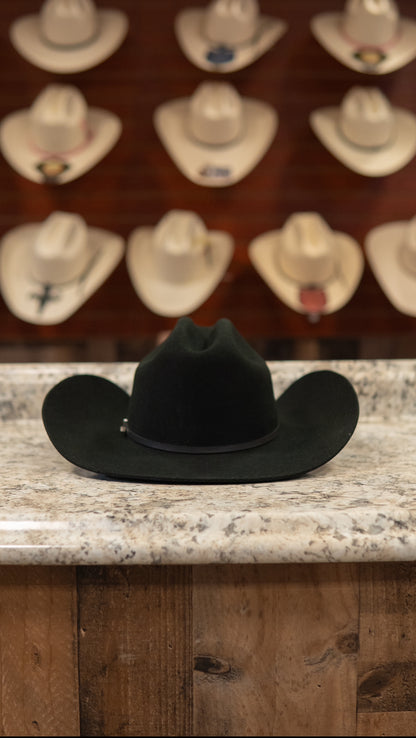 Resistol George Strait 4X Sonora Black Felt Hat