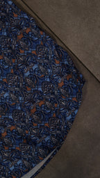 Men’s Printed Long Sleeve Button Up - Spheres Chandelier