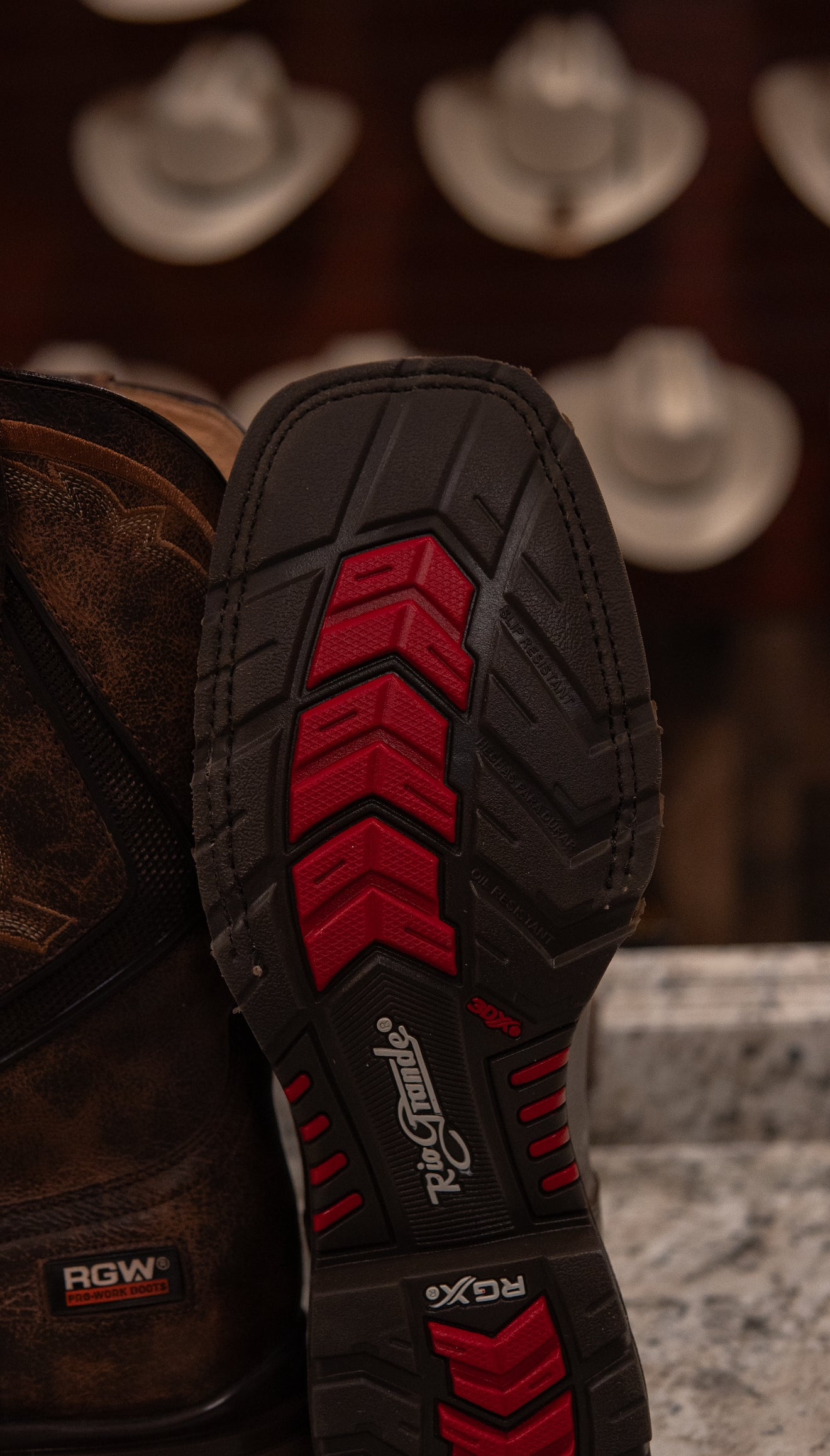 Rio Grande Work Wear Boots - Frontier Defender Tan