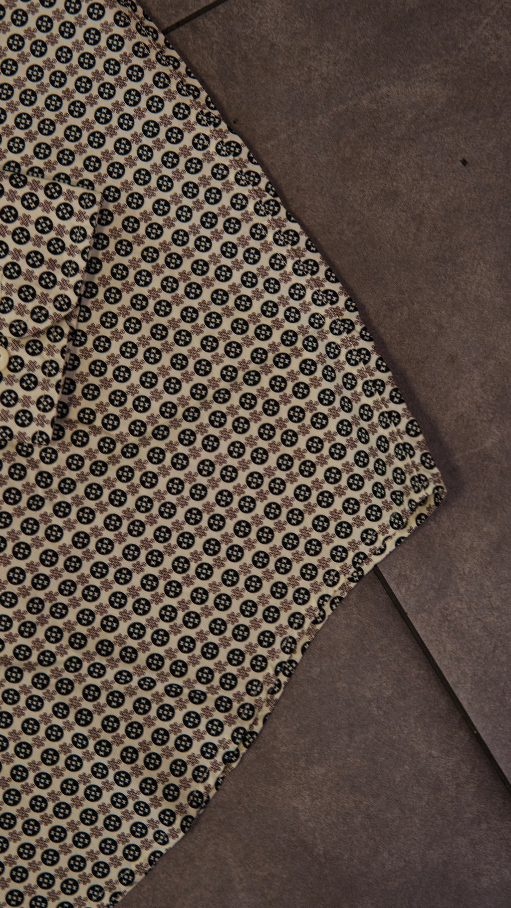 Men’s Printed Long Sleeve Button Up - Pistachio