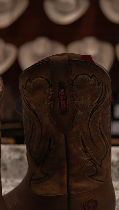 Rio Grande Men's Boots Filadelfia Crazy Tan Buffalo Cafe
