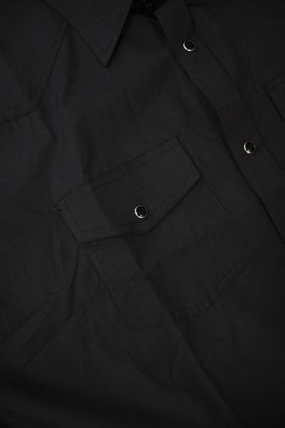 Men’s AW Short Sleeve Shirt “Solid Black”