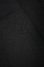 Men’s Printed Short Sleeve Button Up - Black