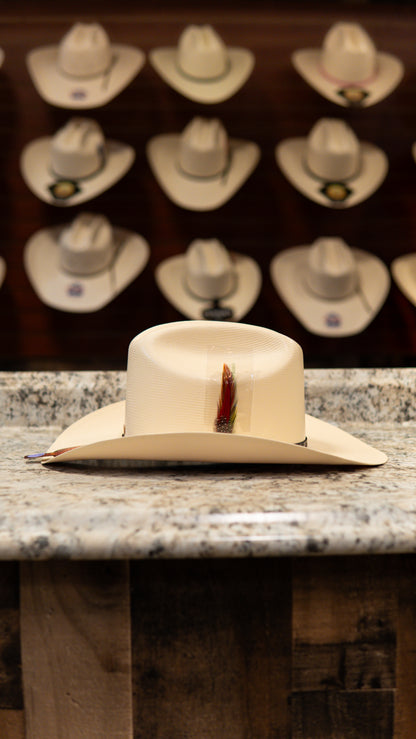 Sombrero Tombstone “Black Crocodile” Edition 1,000X Sombrero Straw Hat