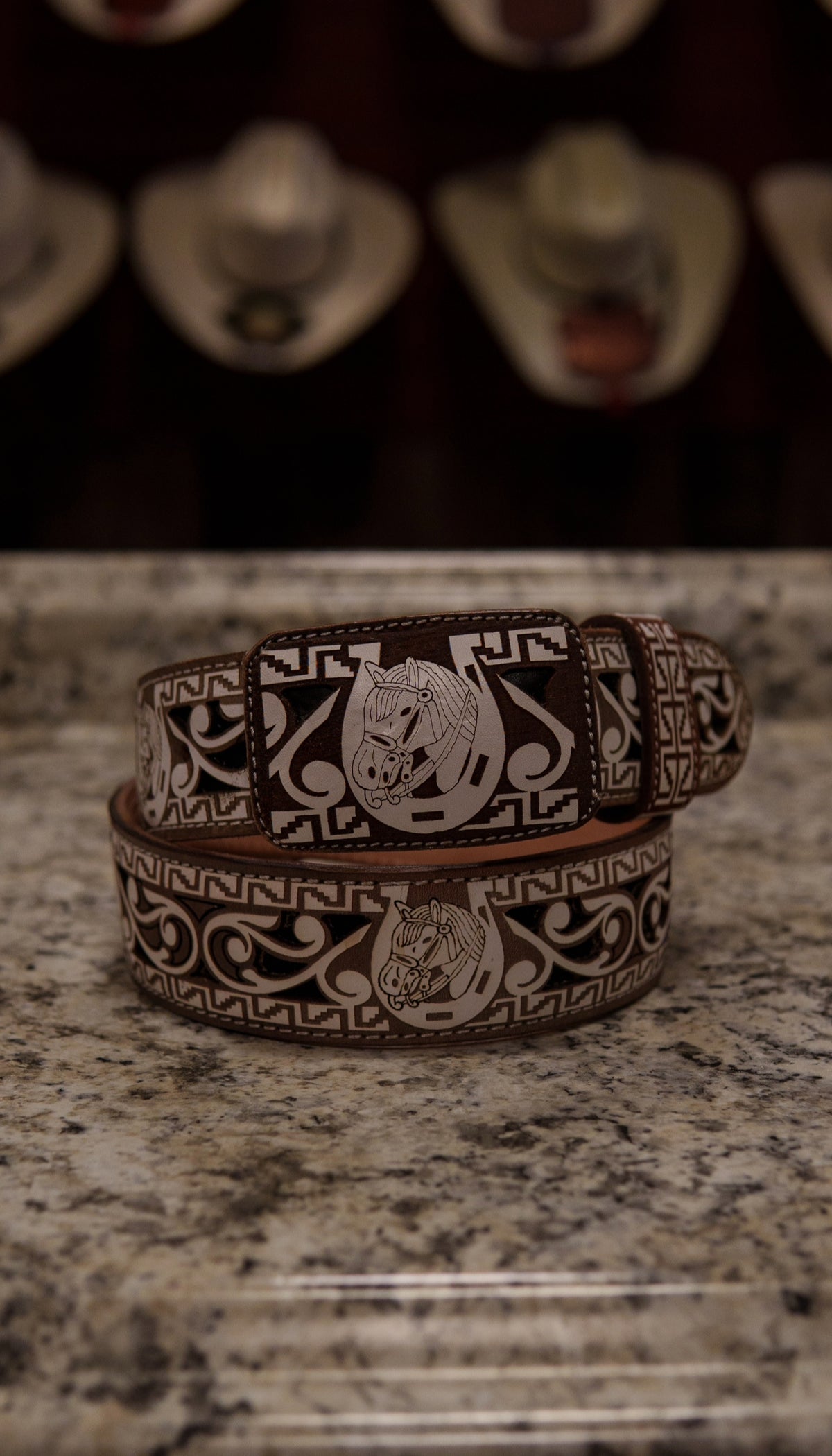 Men’s 2” Belt - Horse Shoe