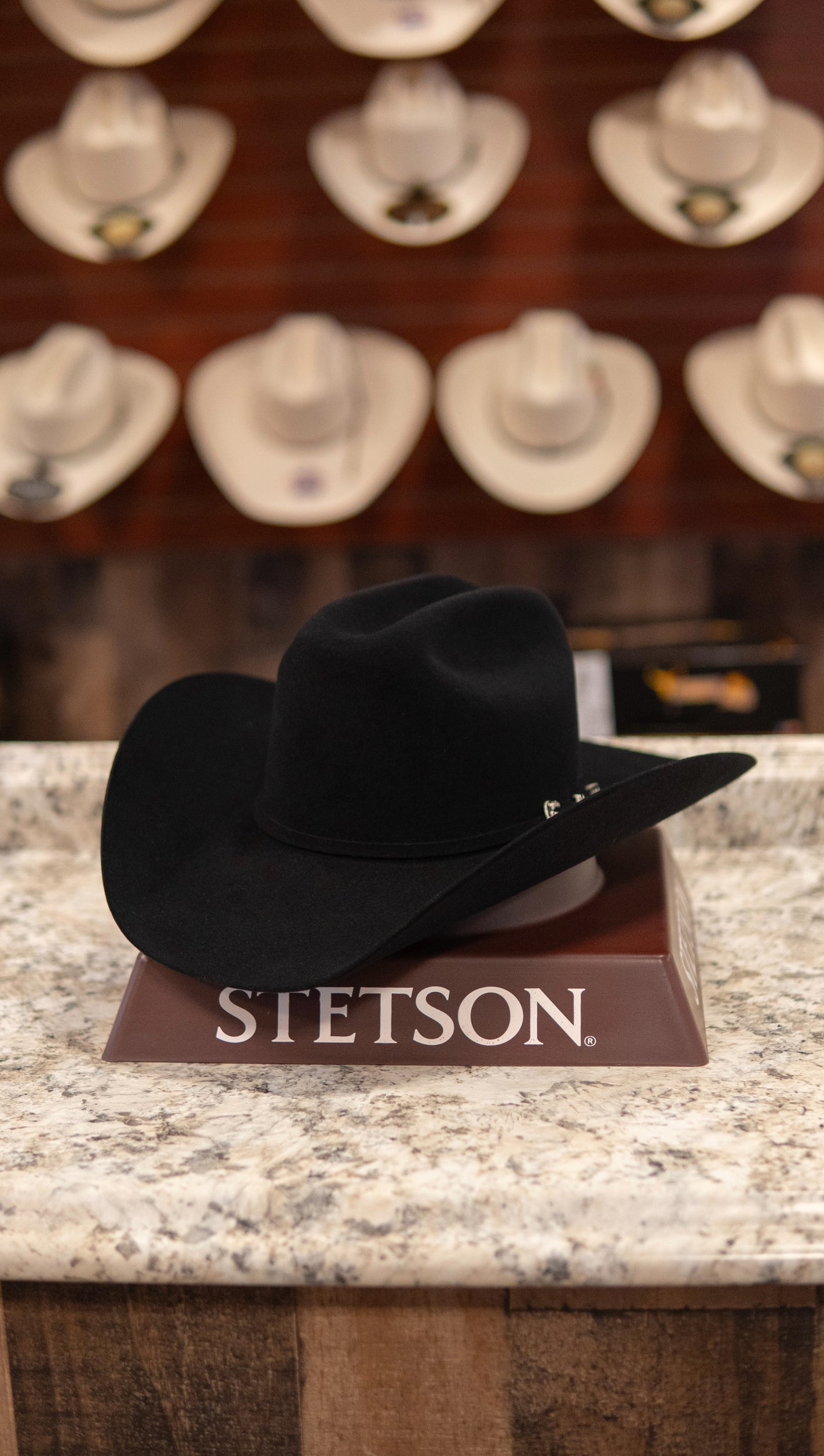 Stetson 250th 6X Skyline Black Felt Hat