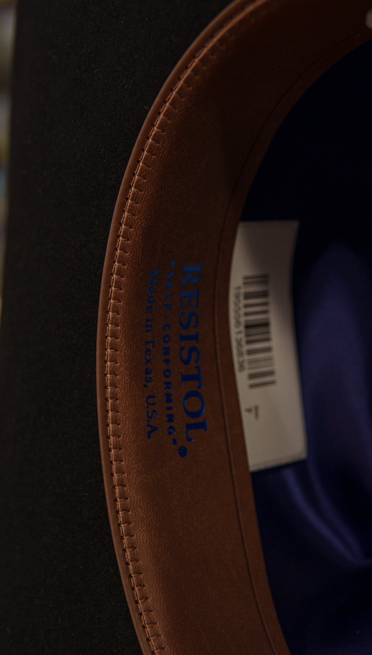 Resistol Black Beaver Felt Hat 5X Five Star