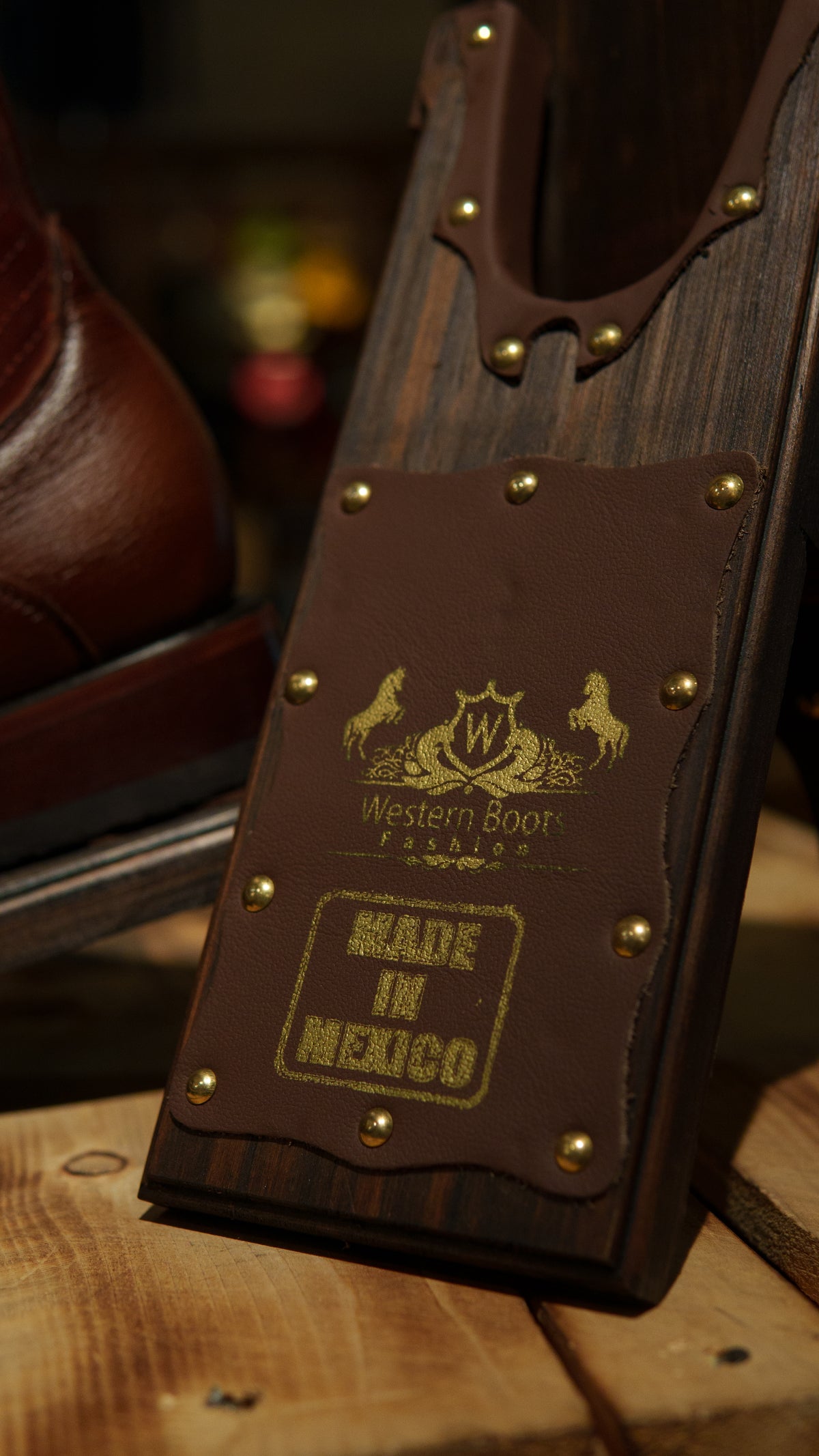 WBF Men’s Monaco “Miel” Dubai Toe Boots