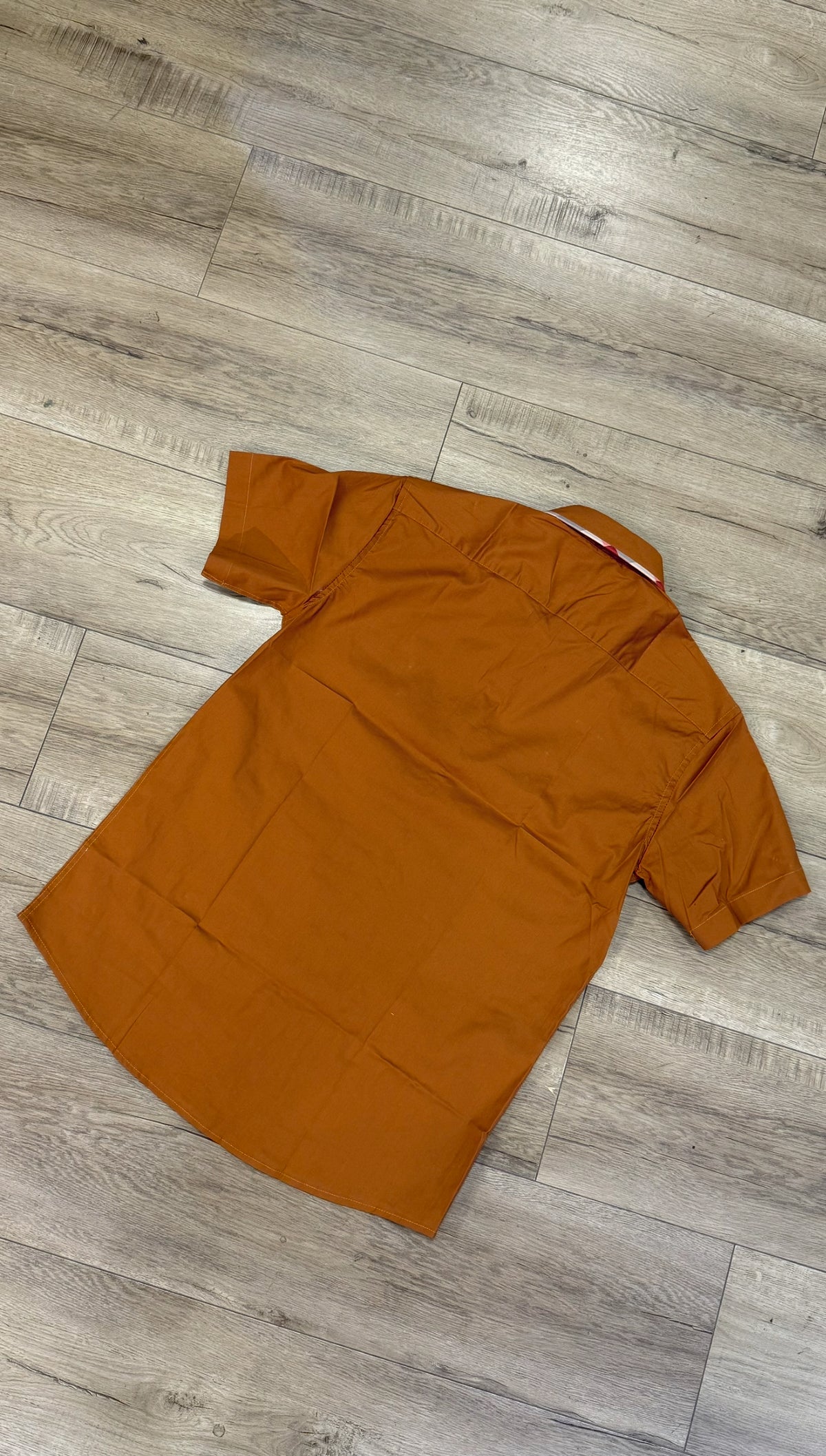 Men’s Moderno Short Sleeve Button Up “Burnt”
