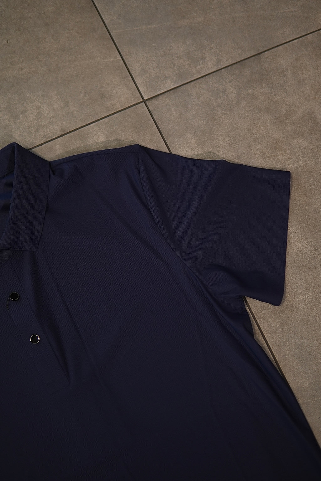 Men’s Polo Button Up - Navy