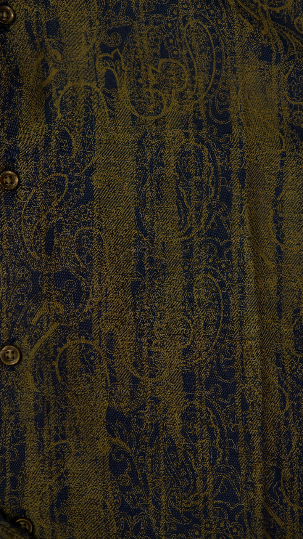 Men’s Printed Long Sleeve Button Up - Swamp