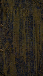 Men’s Printed Long Sleeve Button Up - Swamp