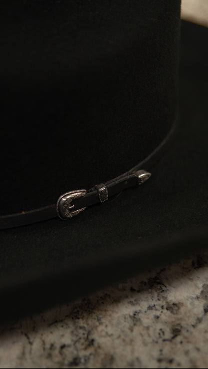 Resistol George Strait 4X Sonora Black Felt Hat