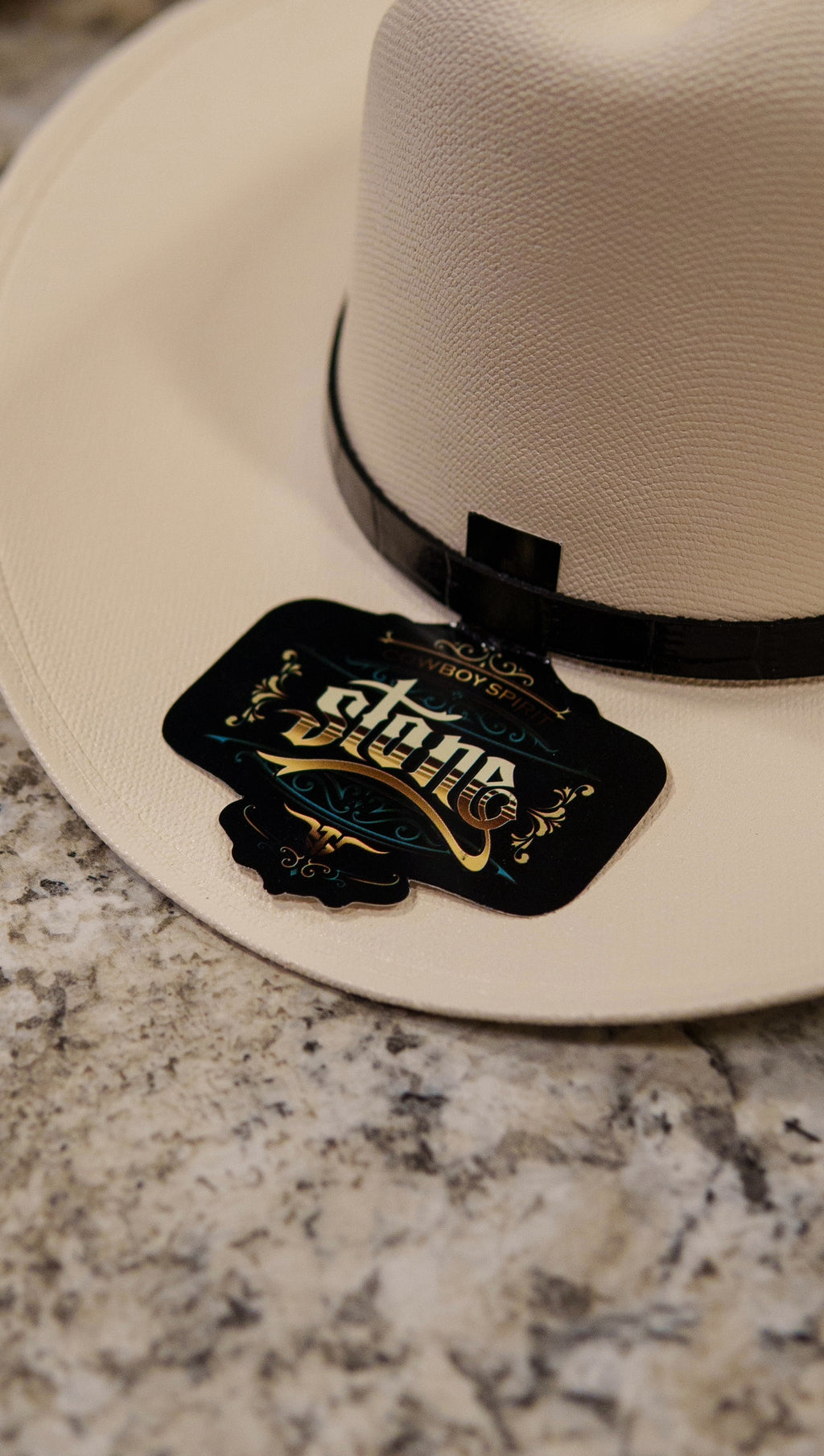 Kids Straw Stone Hat Sinaloa Style With Feather