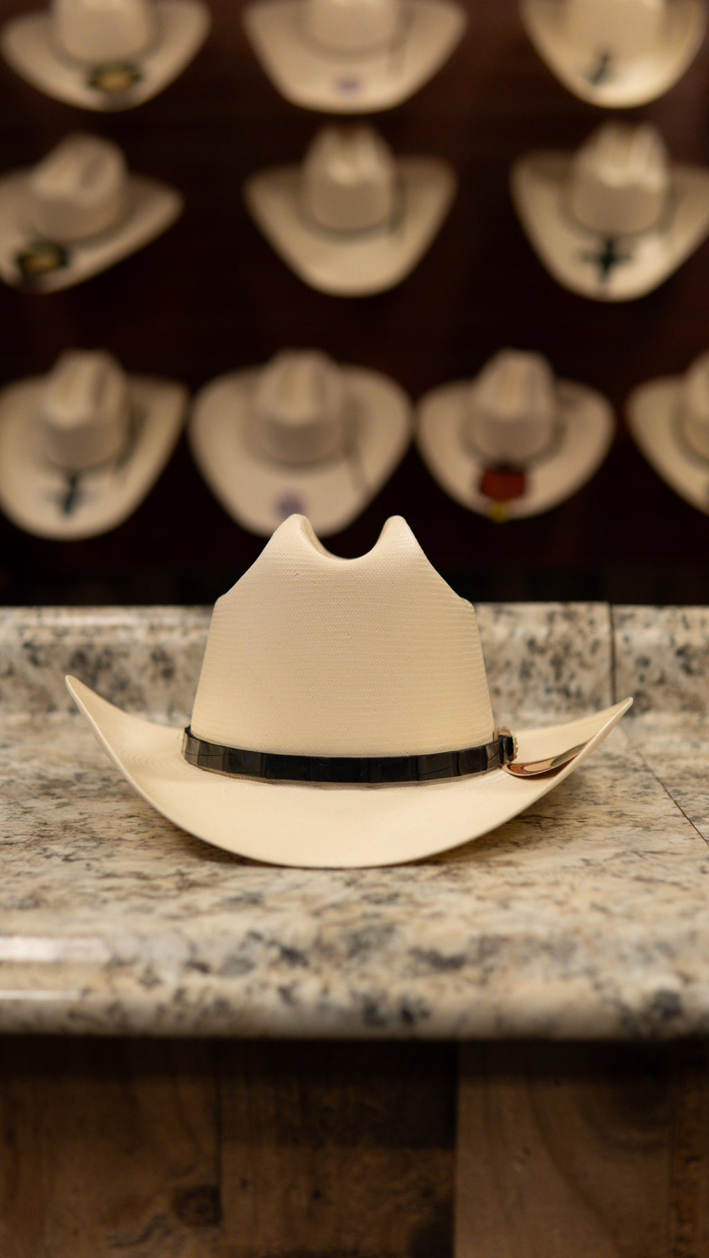 Stetson Straw/Sombrero El Jefe 5,000X Natural