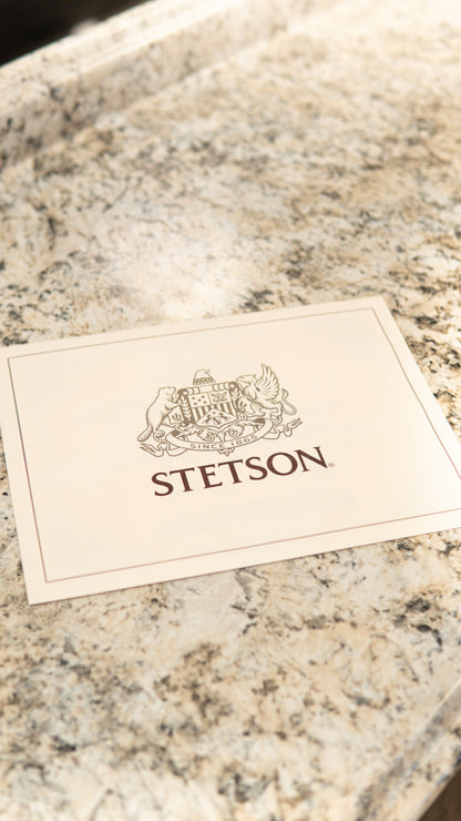 Stetson 100x “El Presidente” Legendary Silverbelly Gold Edition Beaver Felt Hat Tejana