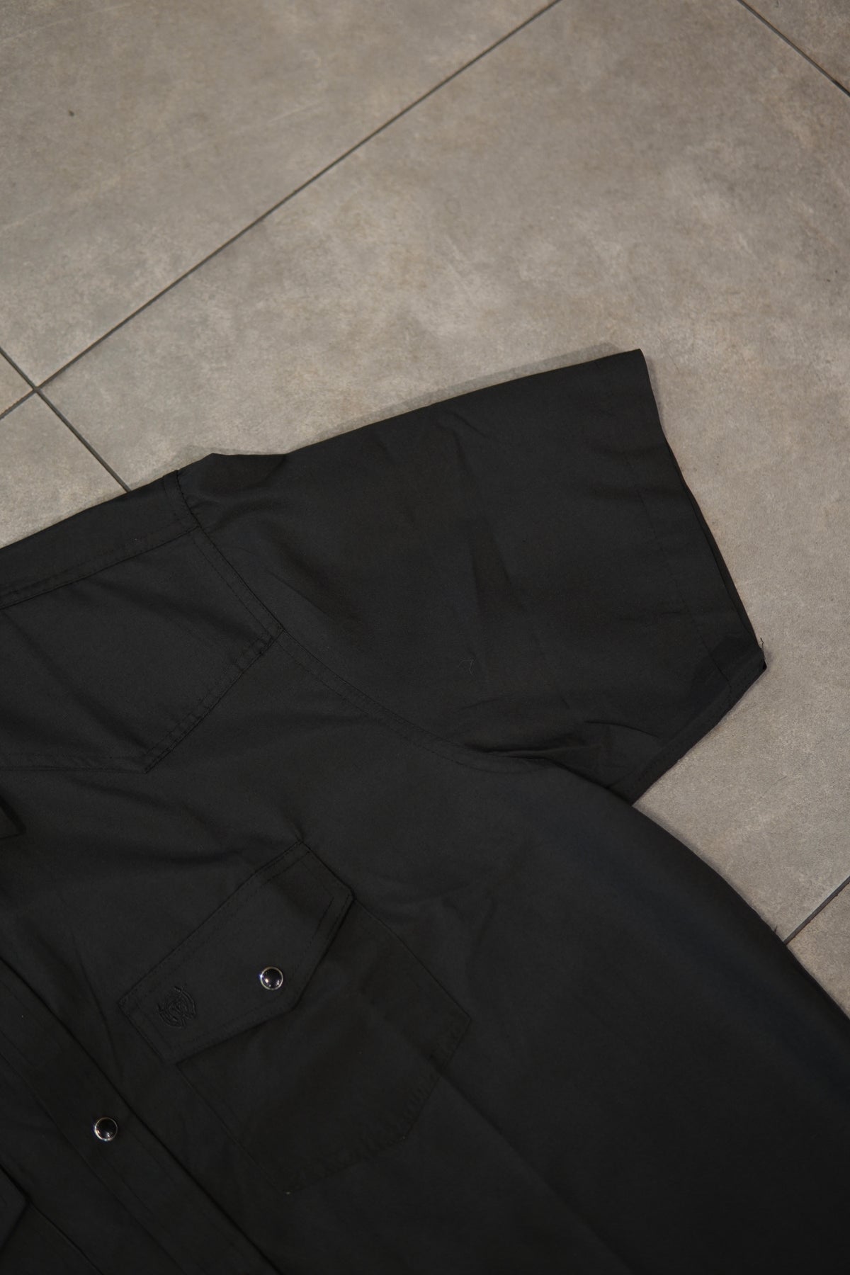 Men’s AW Short Sleeve Shirt “Solid Black”