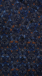 Men’s Printed Long Sleeve Button Up - Spheres Chandelier
