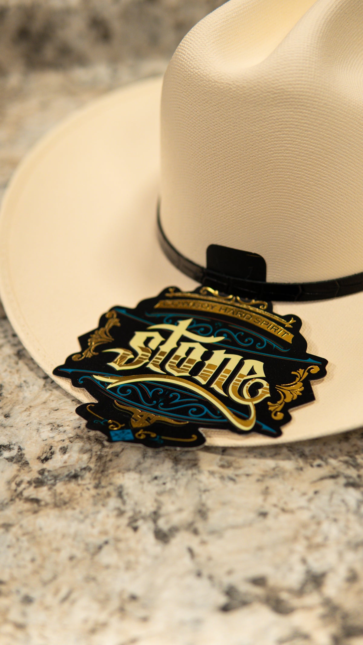 Stone Hat Sombrero Straw 50x Sinaloa Chaparral Style