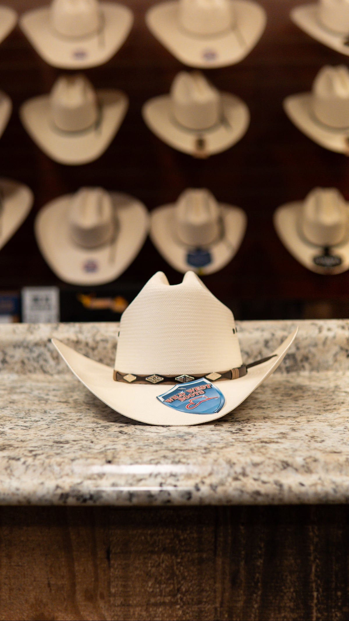 Wild West Sombrero Straw 100X Sinaloa Hat