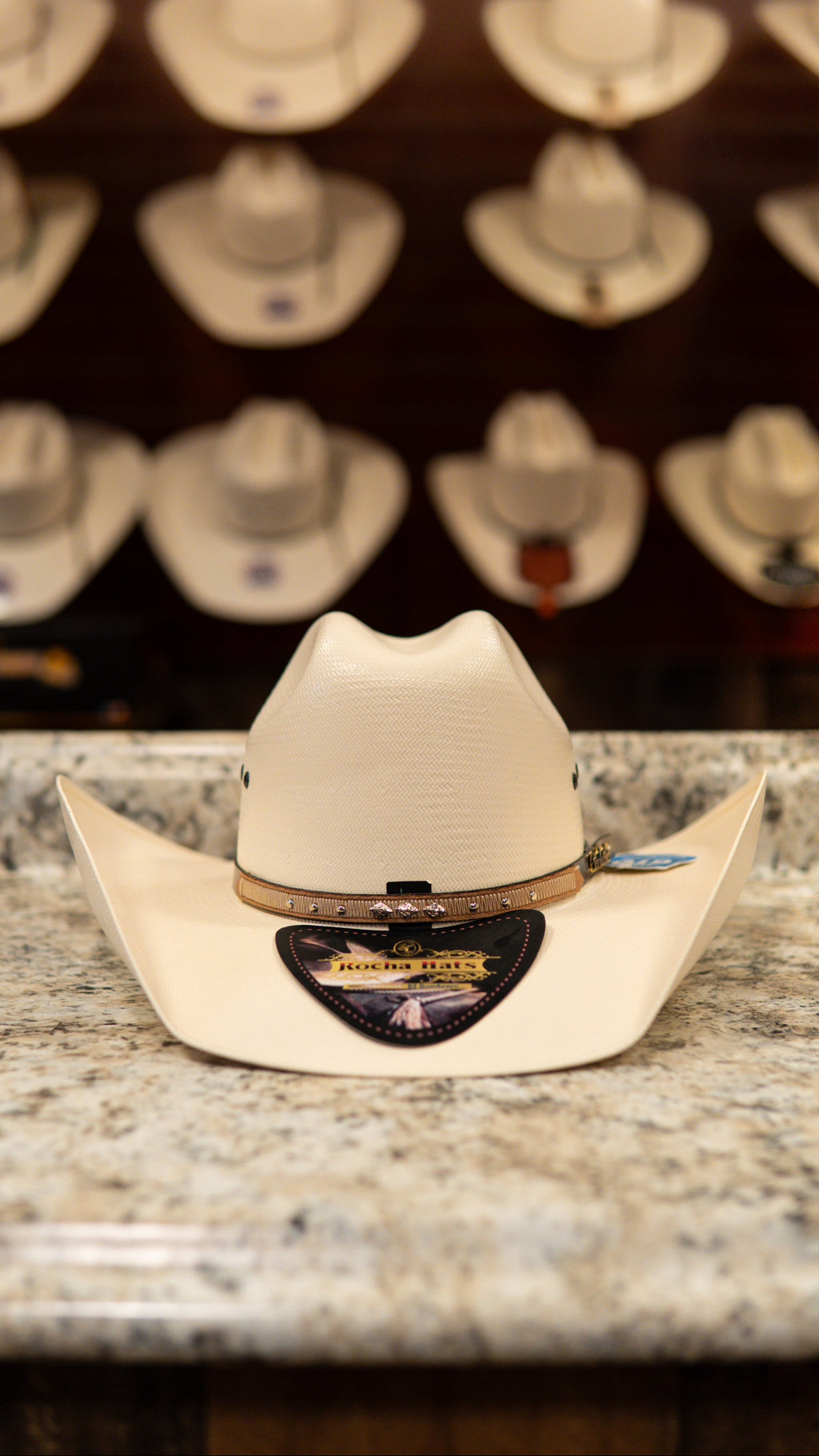 Rocha Hat Sombrero Straw 100x Roper Closed Hat