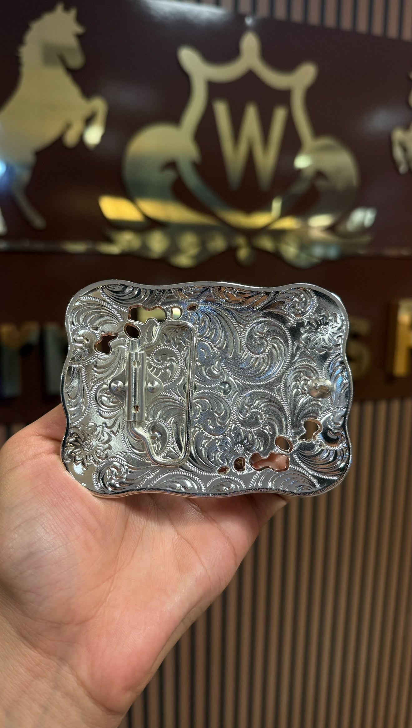 Centenario Coin Rose Gold Buckle