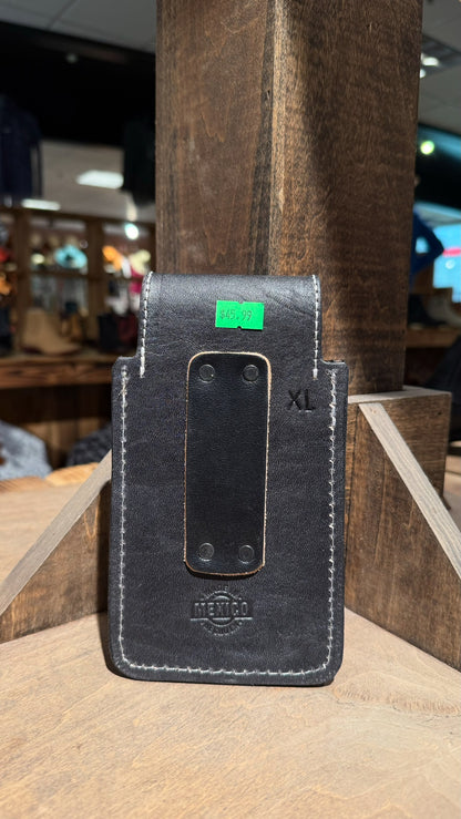 Horse Shoe Cowhide Phone Holder