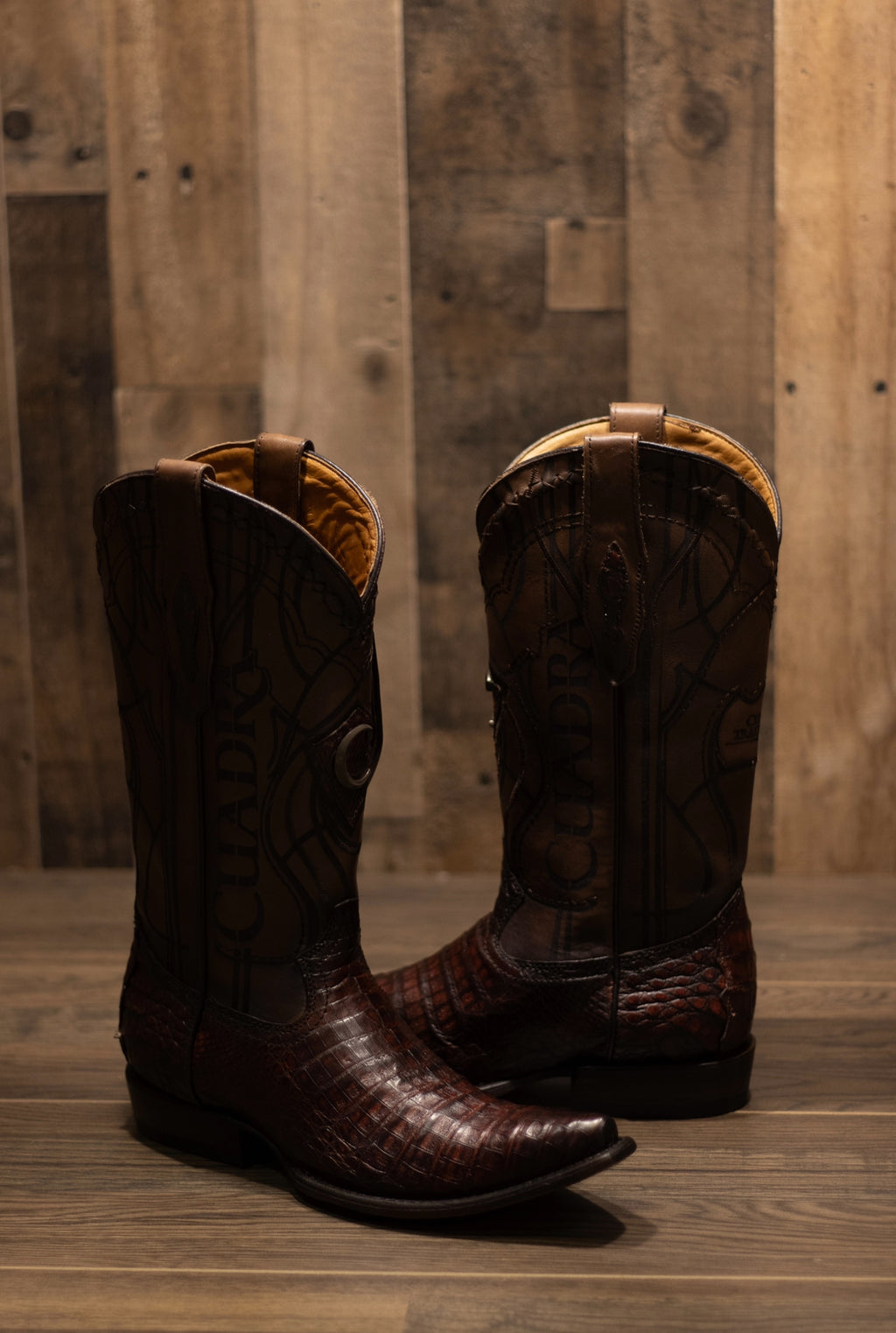 Cuadra - Caiman Belly Whiskey Snip Toe