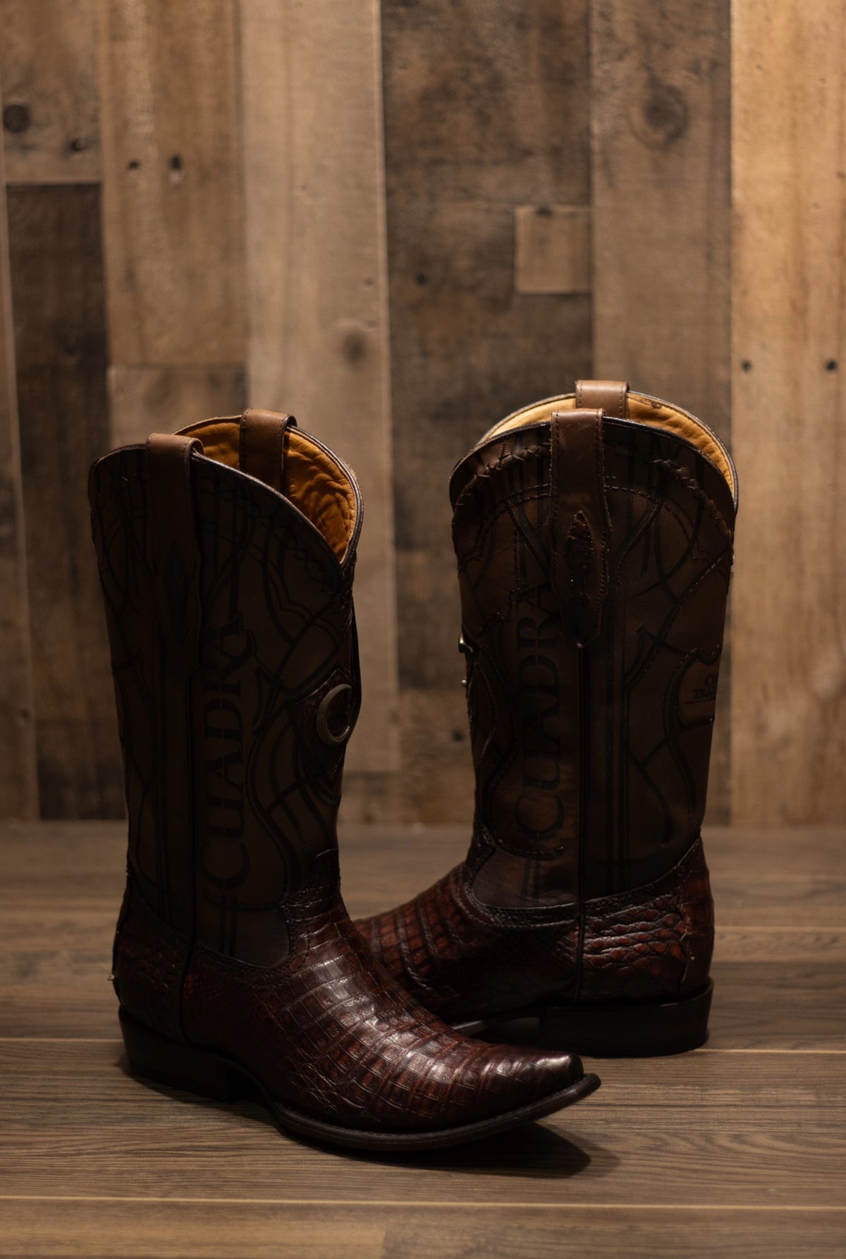Cuadra - Caiman Belly Whiskey Snip Toe