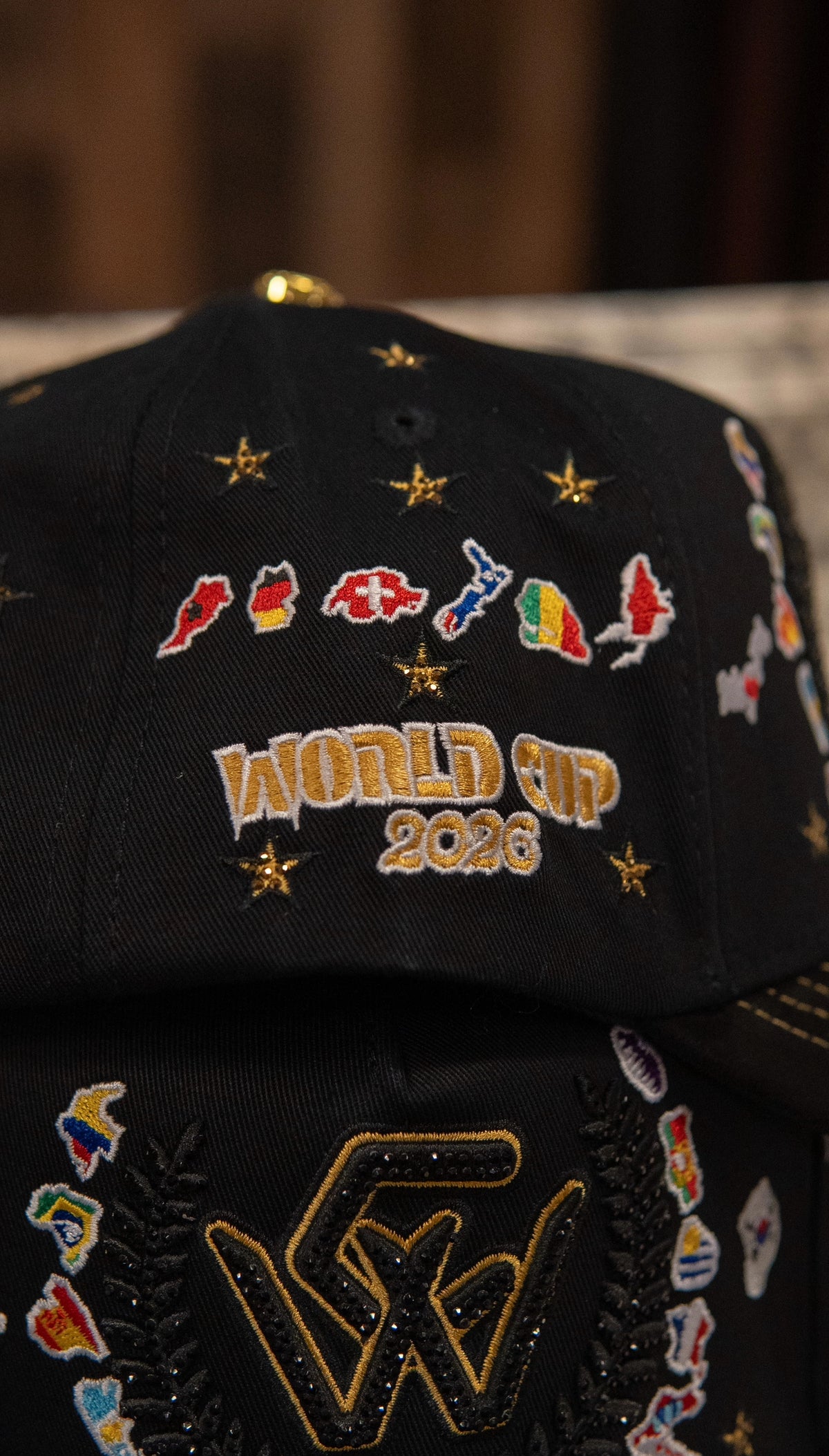 Bigg Boss Snapback Cap Black World Cup Cap