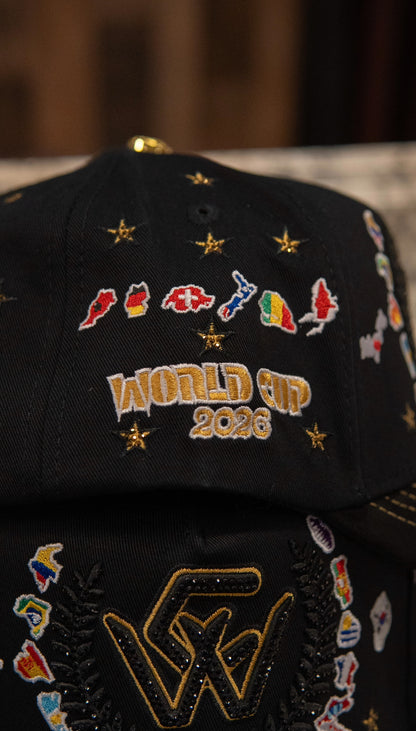 Bigg Boss Snapback Cap Black World Cup Cap
