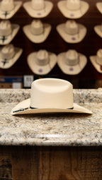 Cuernos Chuecos Sombrero Straw 100X Sinaloa Hat Medium Crown Style