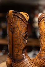 Cuadra - Caiman Belly Biza Arena Square Toe 3Z1OFY