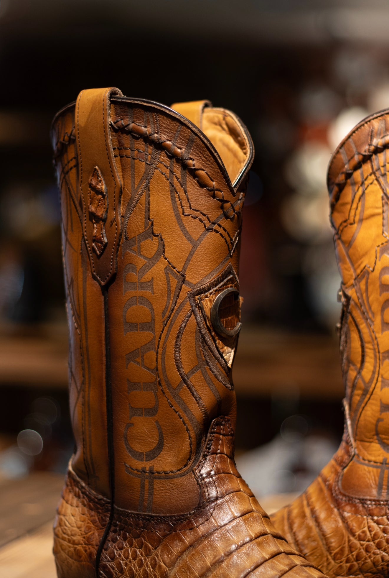 Cuadra - Caiman Belly Biza Arena Square Toe 3Z1OFY