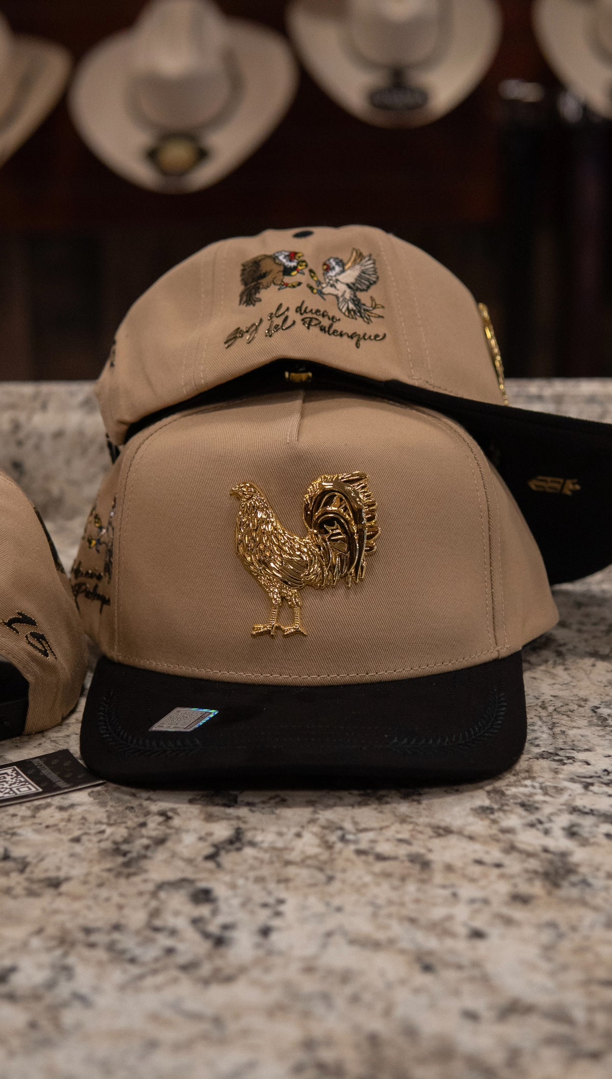Bigg Boss Snapback Cap Golden Gallo Beige