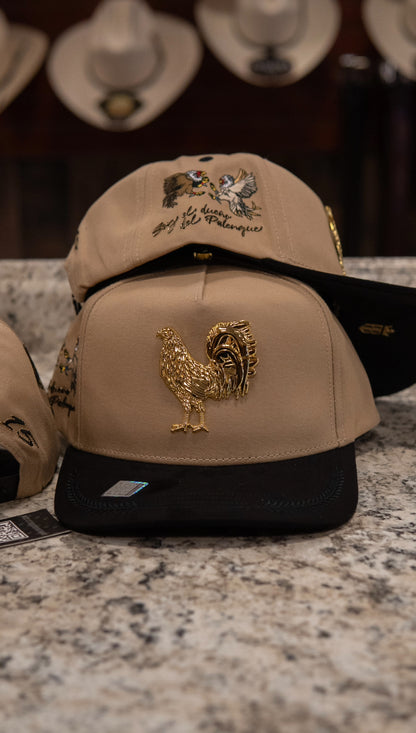 Bigg Boss Snapback Cap Golden Gallo Beige