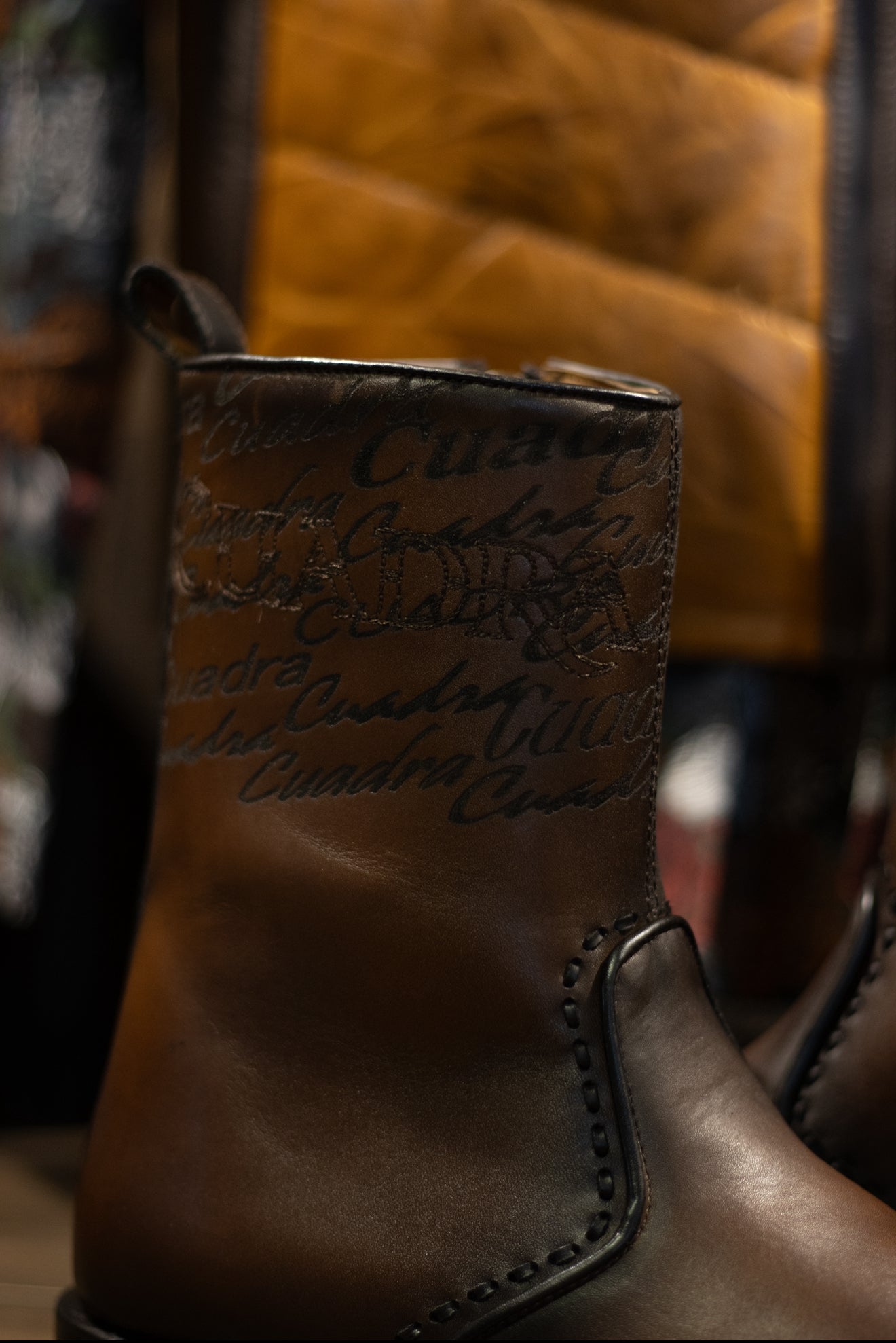 Cuadra - Res Crust Satro Castano Round Toe 4D15RS