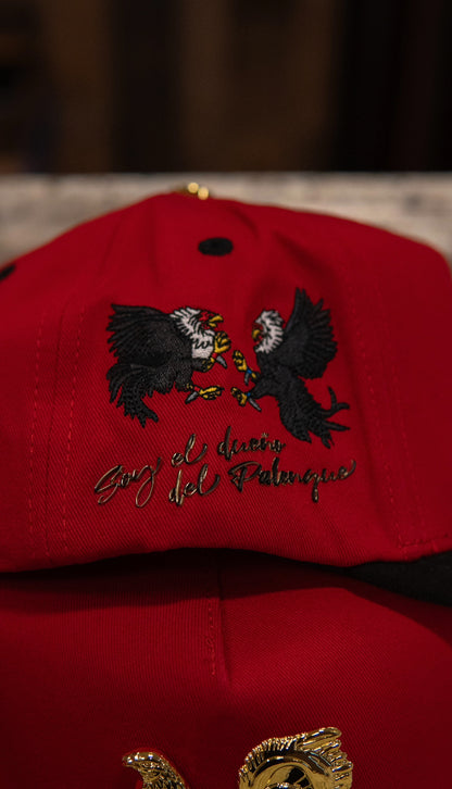 Bigg Boss Snapback Cap Golden Gallo Red