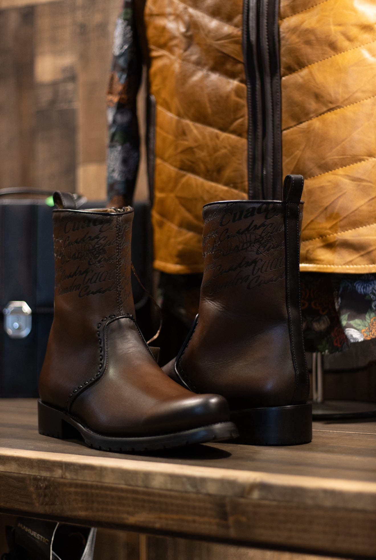 Cuadra - Res Crust Satro Castano Round Toe 4D15RS