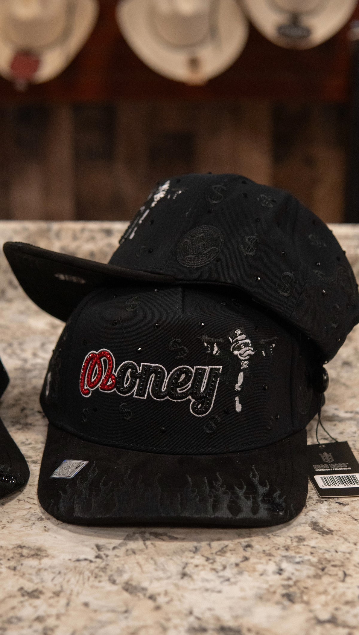 Bigg Boss Snapback Cap Money Black