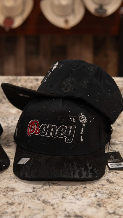 Bigg Boss Snapback Cap Money Black