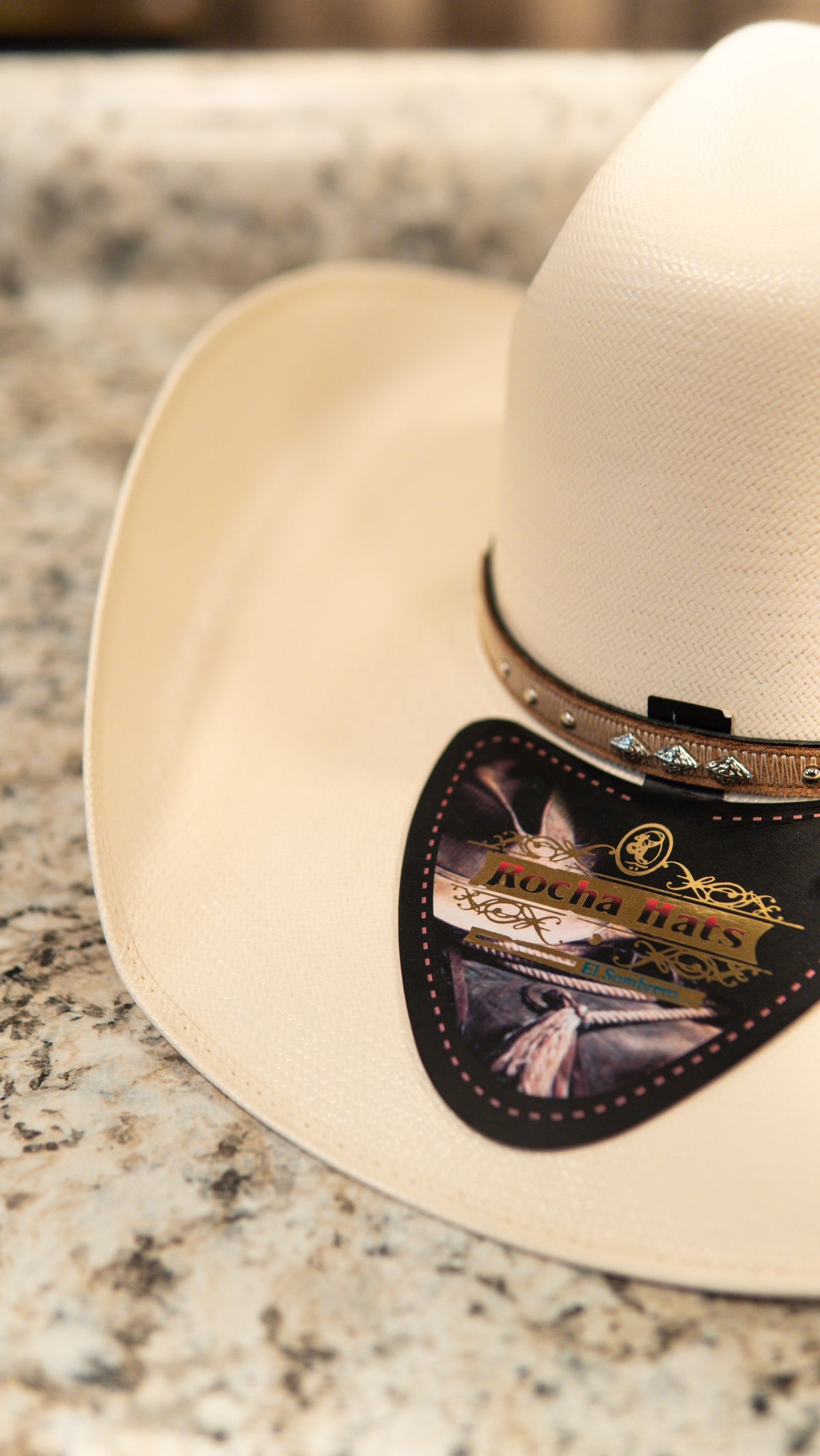 Rocha Hat Sombrero Straw 100x Roper Closed Hat