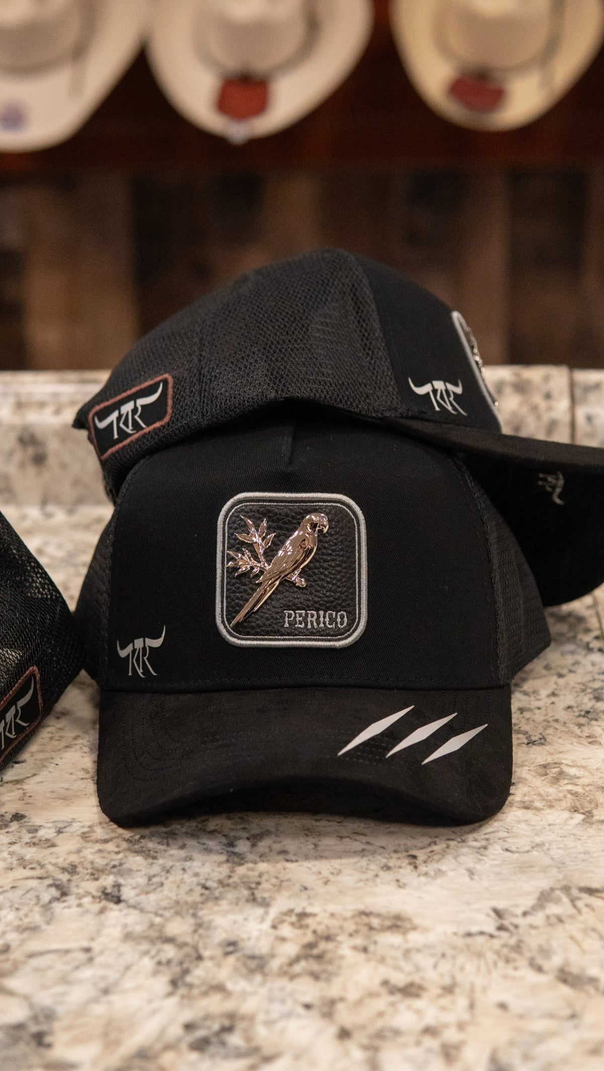 King Ranch Snapback Cap Silver Perico