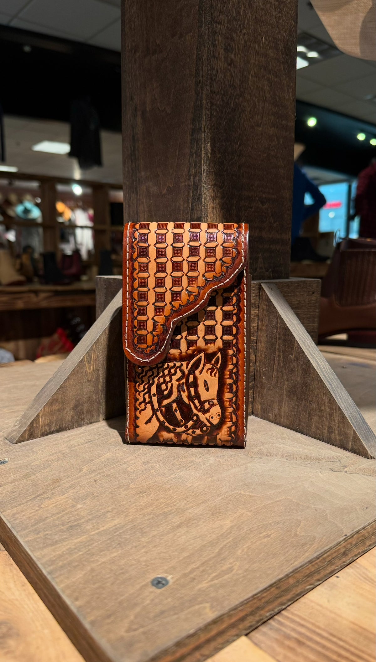 Cross Pattern Honey Phone Holer