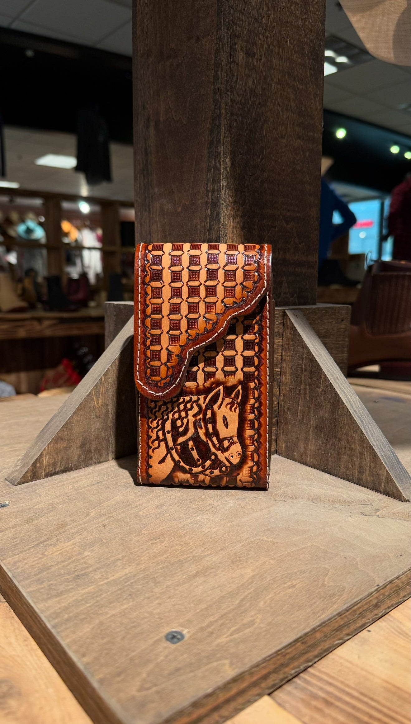 Cross Pattern Honey Phone Holer