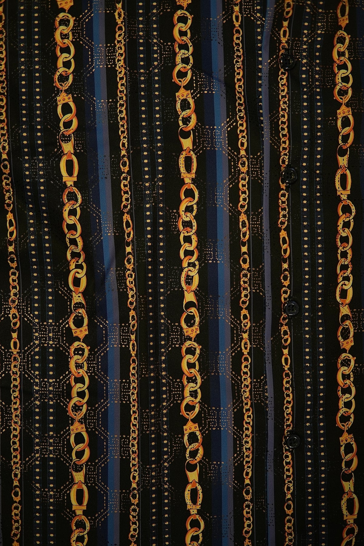 Men’s Moderno Short Sleeve Button Up “Suav Chain”