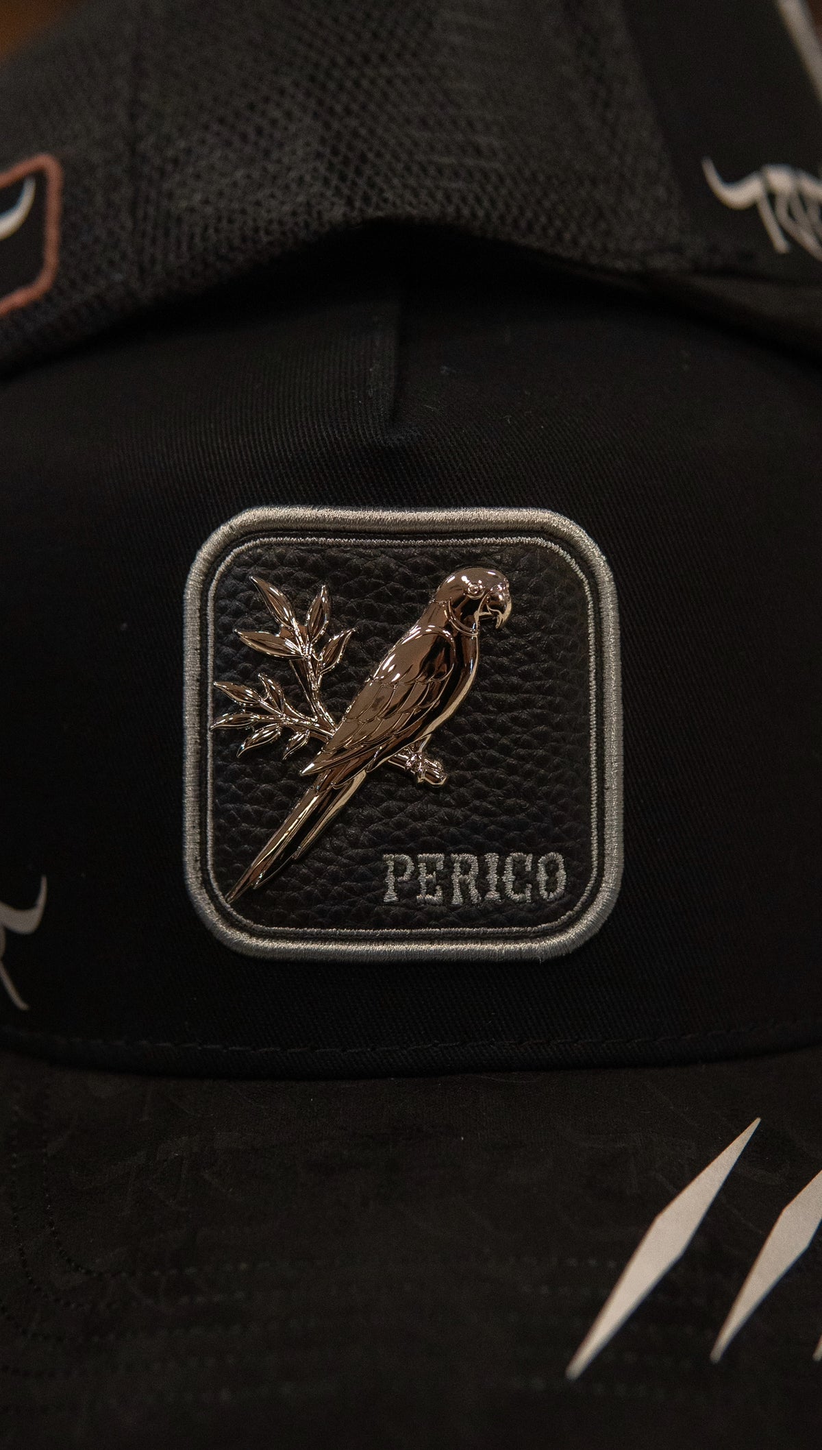 King Ranch Snapback Cap Silver Perico