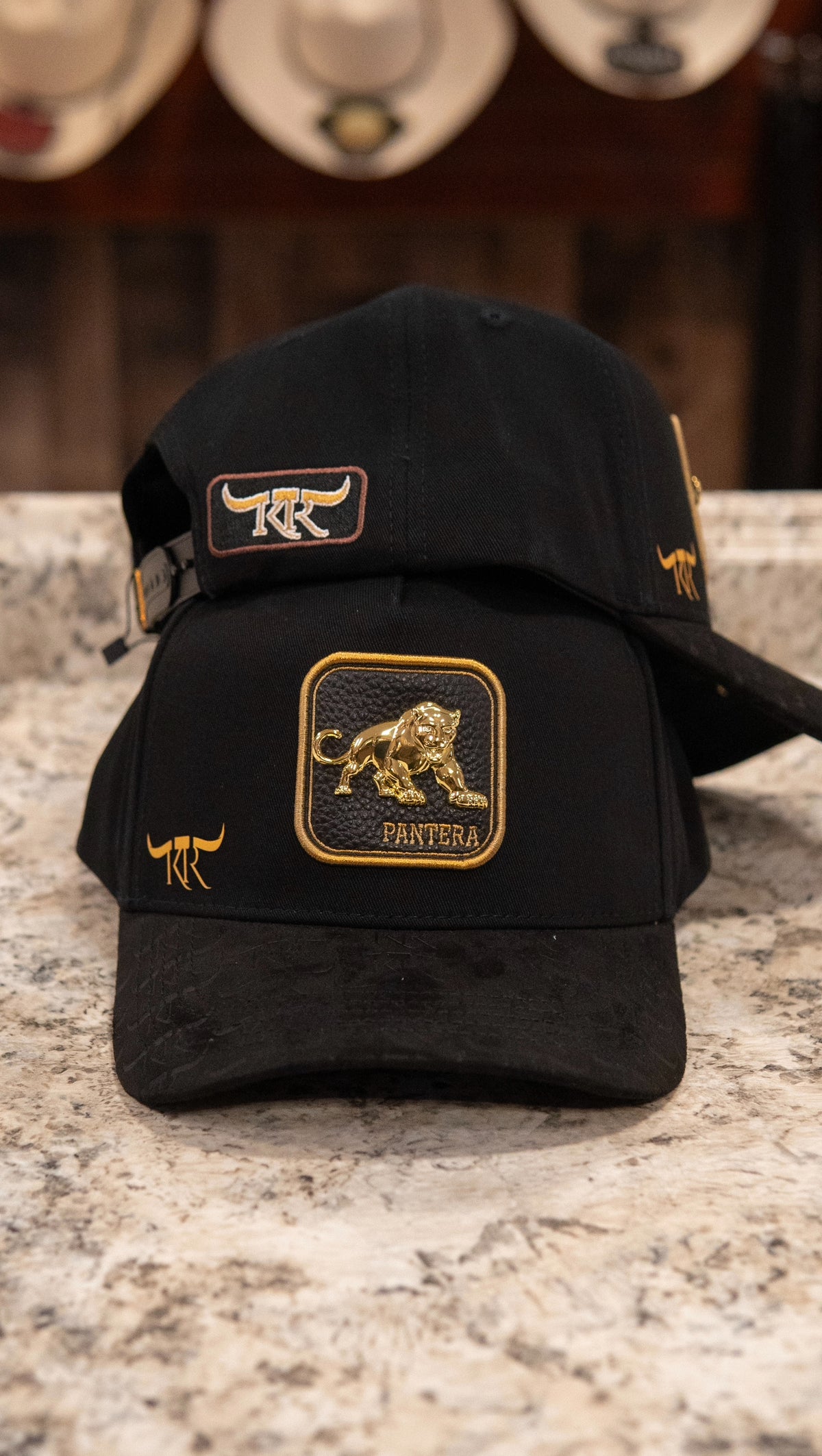King Ranch Snapback Cap Golden Panther